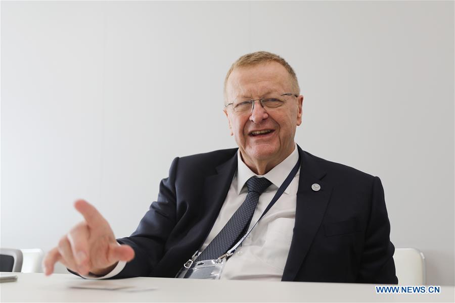(SP)JAPAN-TOKYO-IOC-JOHN COATES-INTERVIEW