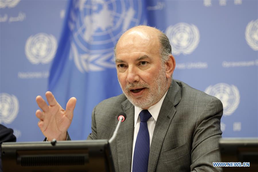 UN-2019 CLIMATE SUMMIT-PRESS CONFERENCE