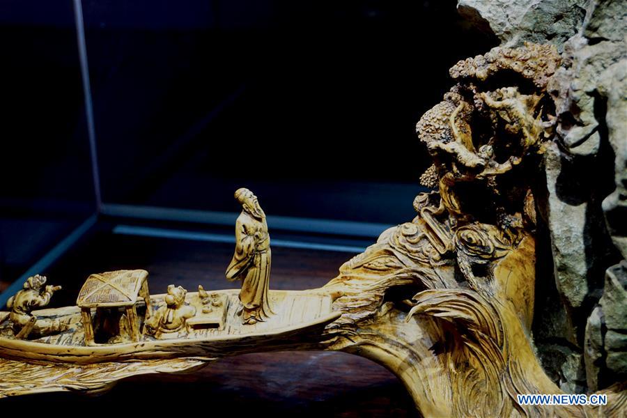 CHINA-BEIJING-CARVING ART EXHIBITION (CN)