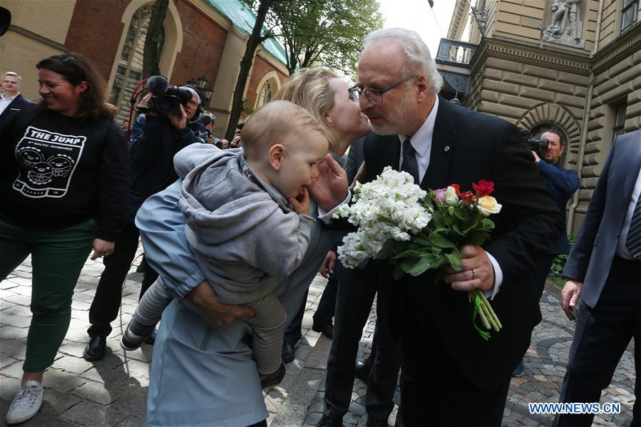 LATVIA-RIGA-NEWLY-ELECTED PRESIDENT