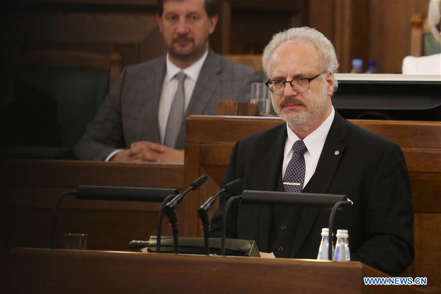 LATVIA-RIGA-NEWLY-ELECTED PRESIDENT