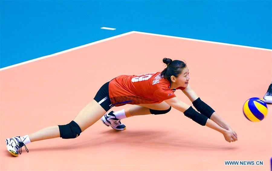 (SP)CHINA-MACAO-VOLLEYBALL-NATIONS LEAGUE-KOR VS THA (CN)