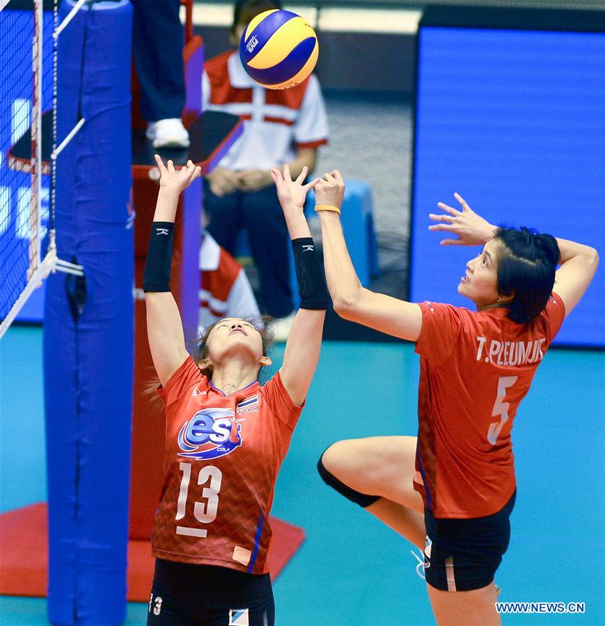 (SP)CHINA-MACAO-VOLLEYBALL-NATIONS LEAGUE-KOR VS THA (CN)