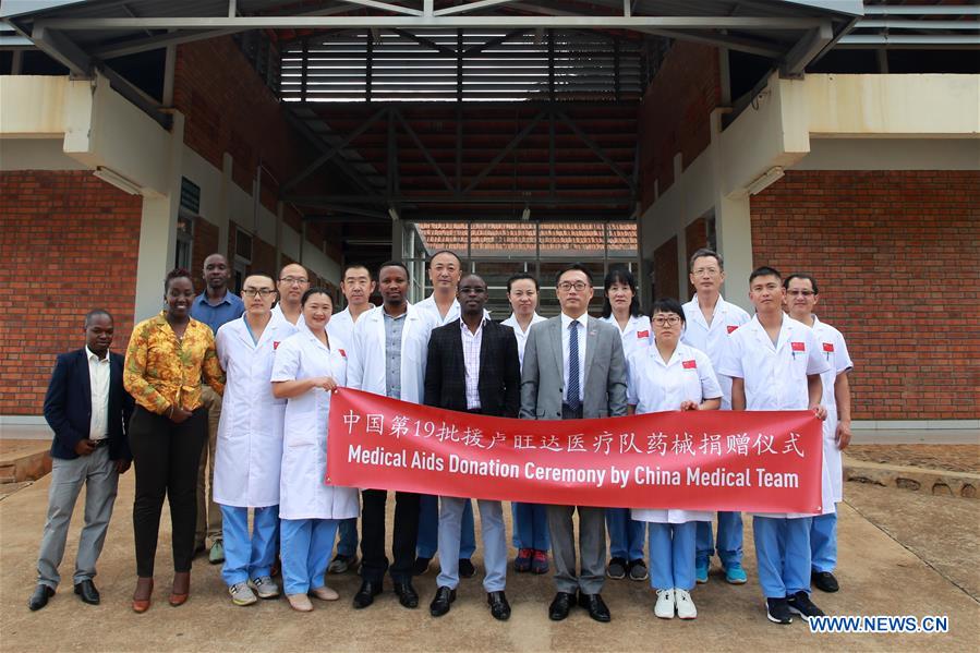 RWANDA-KIGALI-CHINA-MEDICAL SUPPLIES-DONATION