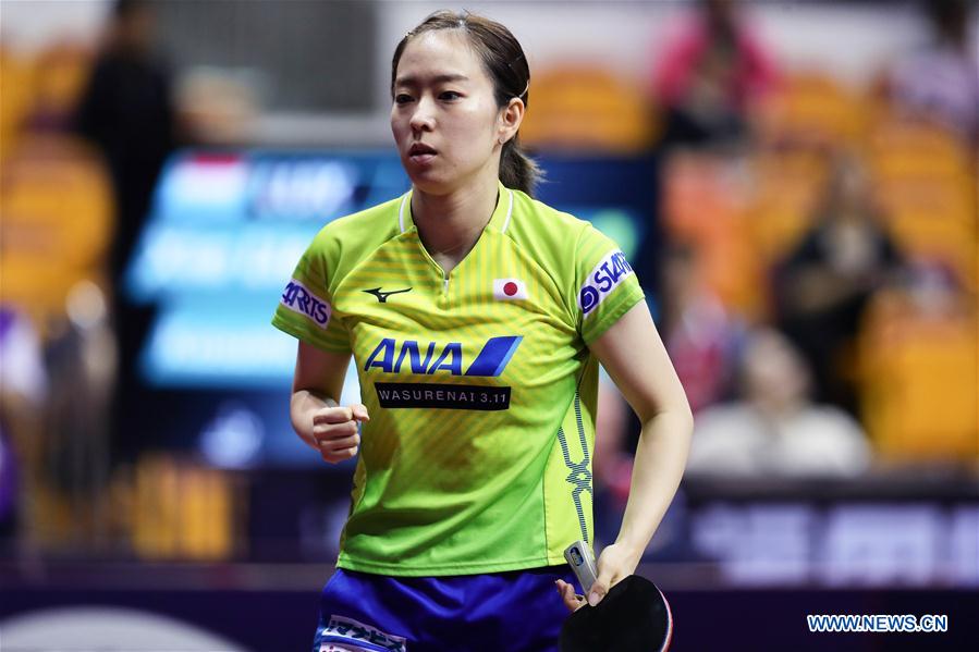 (SP)CHINA-SHENZHEN-TABLE TENNIS-CHINA OPEN-WOMEN'S SINGLES (CN)