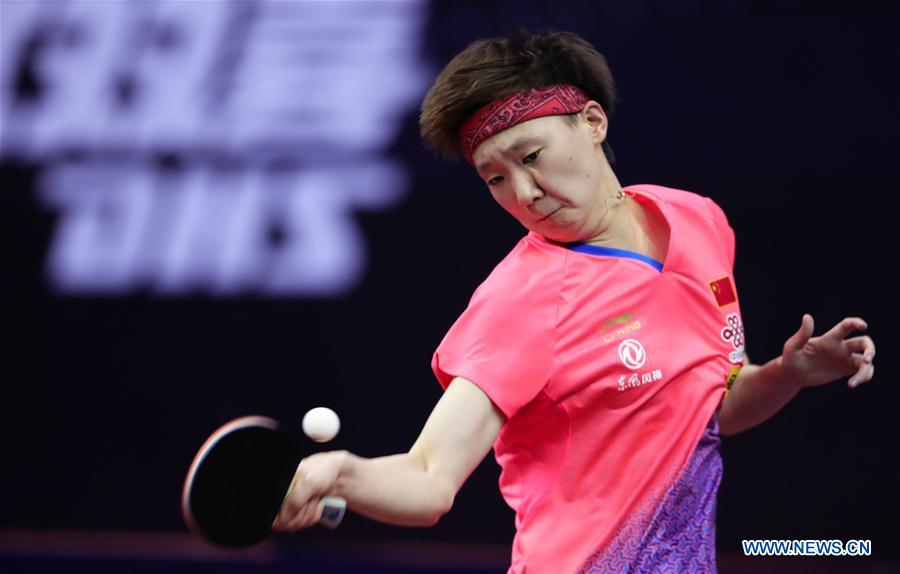 (SP)CHINA-SHENZHEN-TABLE TENNIS-CHINA OPEN-WOMEN'S SINGLES (CN)