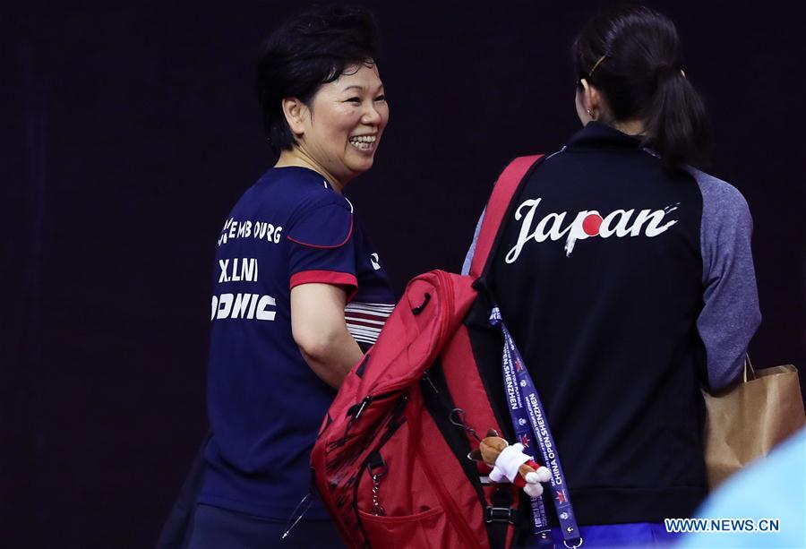 (SP)CHINA-SHENZHEN-TABLE TENNIS-CHINA OPEN-WOMEN'S SINGLES (CN)