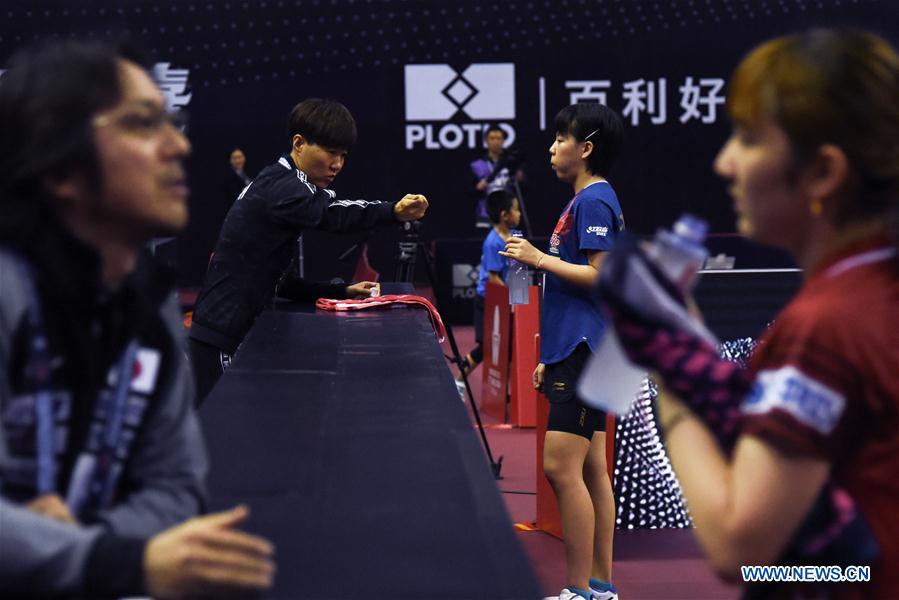 (SP)CHINA-SHENZHEN-TABLE TENNIS-CHINA OPEN-WOMEN'S SINGLES (CN)
