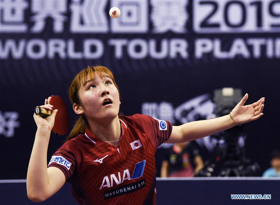 (SP)CHINA-SHENZHEN-TABLE TENNIS-CHINA OPEN-WOMEN'S SINGLES (CN)