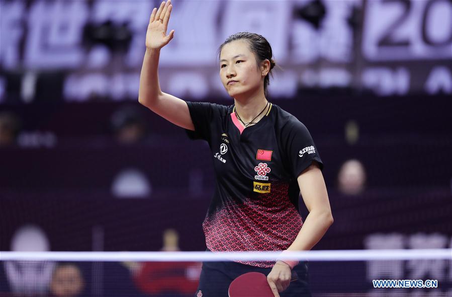 (SP)CHINA-SHENZHEN-TABLE TENNIS-CHINA OPEN-WOMEN'S SINGLES (CN)