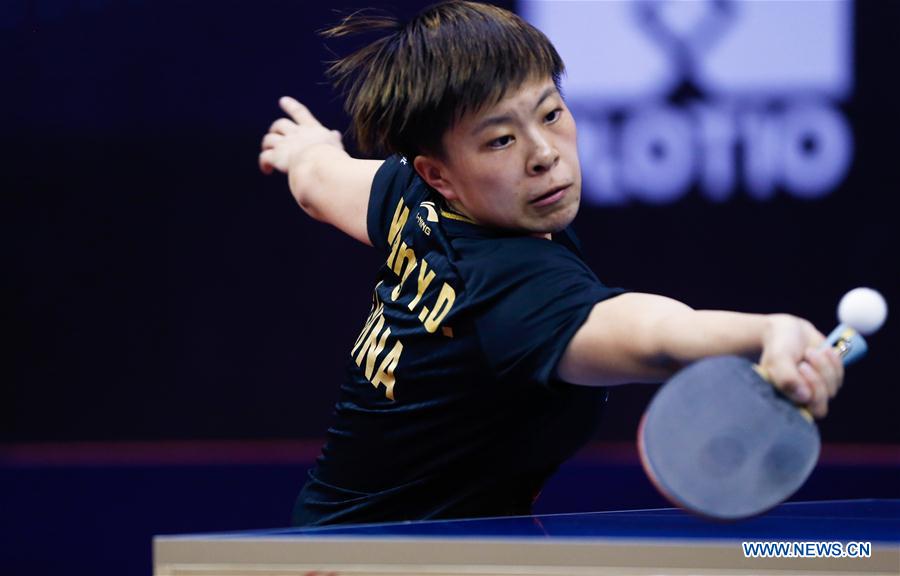 (SP)CHINA-SHENZHEN-TABLE TENNIS-CHINA OPEN-WOMEN'S SINGLES (CN)