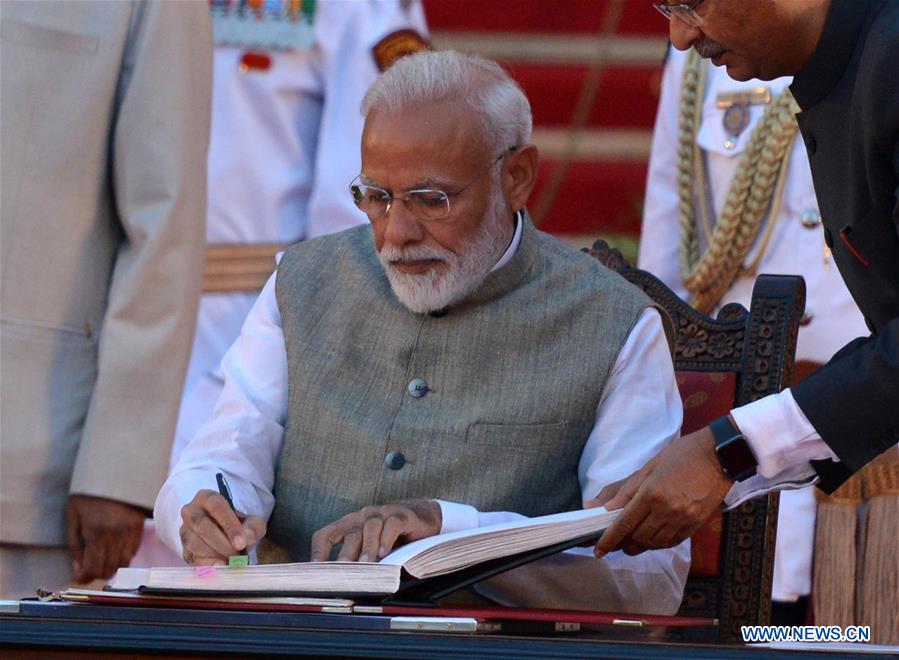 INDIA-NEW DELHI-MODI-PM-SWEARING-IN CEREMONY