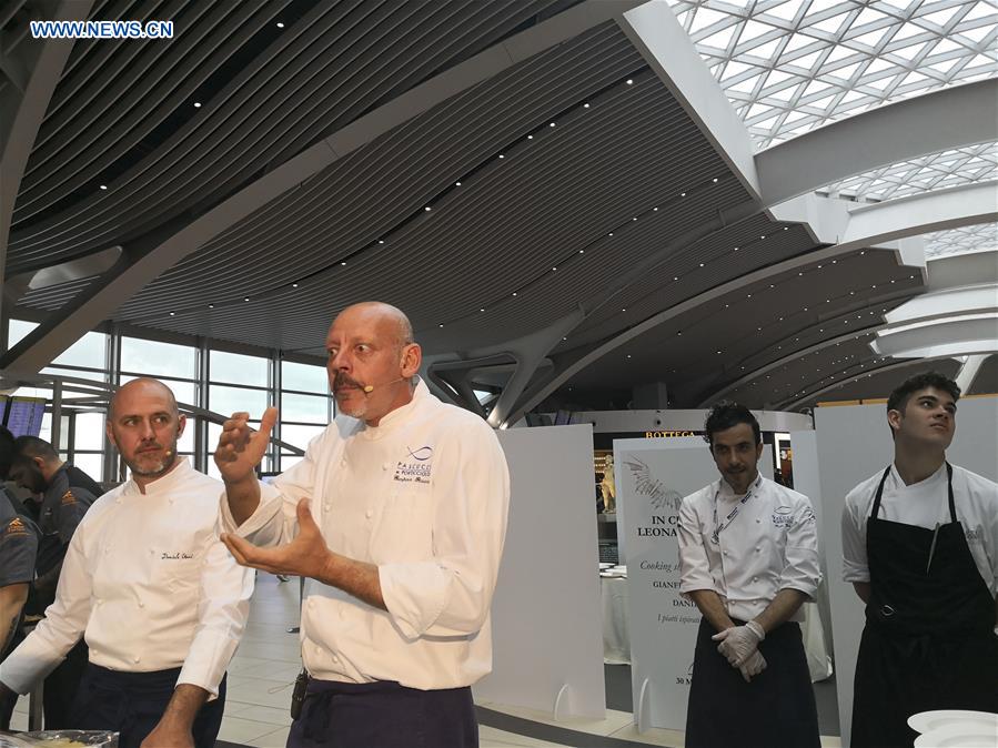 ITALY-ROME-DA VINCI-ANNIVERSARY-COOKING SHOW