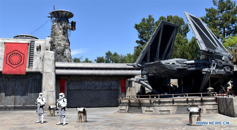 U.S.-CALIFORNIA-DISNEYLAND-STAR WAR-ENTERTAINMENT LAND