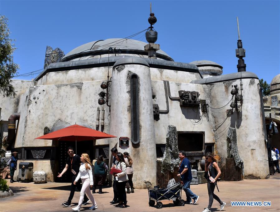 U.S.-CALIFORNIA-DISNEYLAND-STAR WAR-ENTERTAINMENT LAND