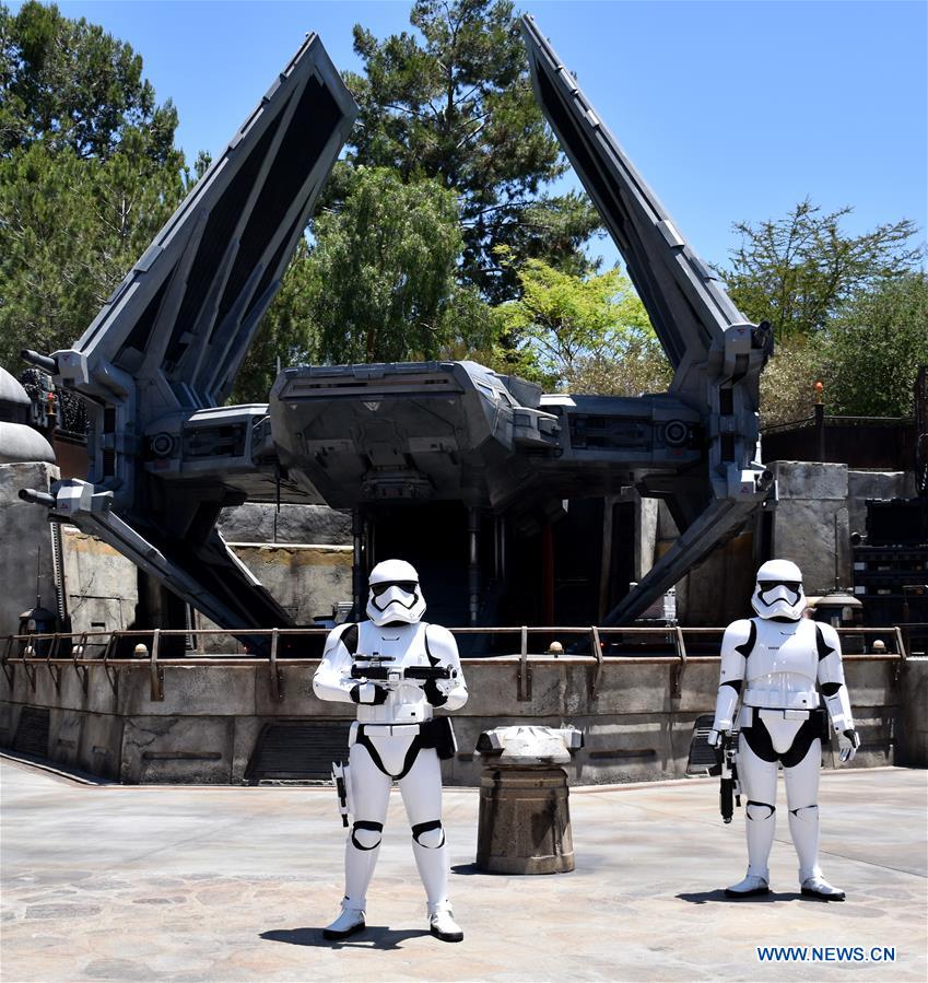U.S.-CALIFORNIA-DISNEYLAND-STAR WAR-ENTERTAINMENT LAND