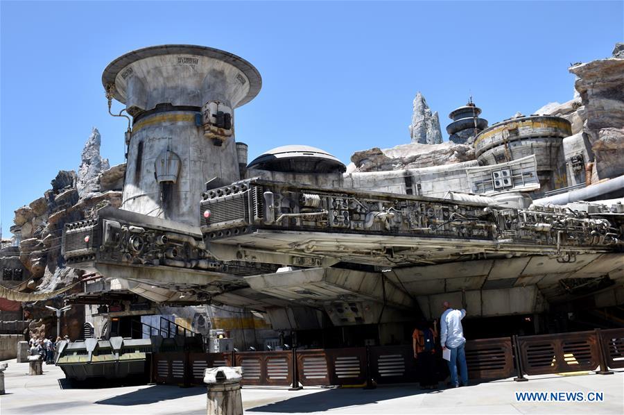 U.S.-CALIFORNIA-DISNEYLAND-STAR WAR-ENTERTAINMENT LAND