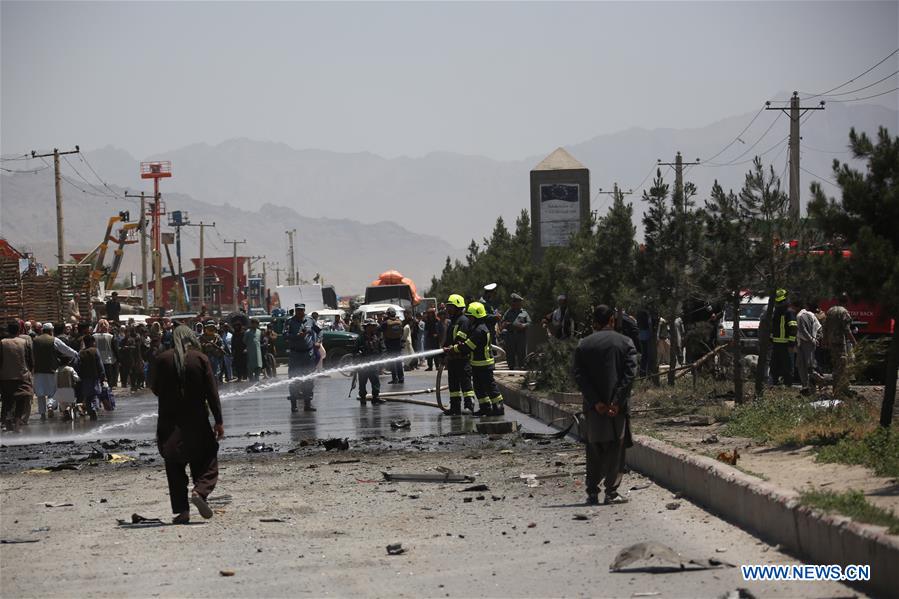 AFGHANISTAN-KABUL-CAR BOMB ATTACK