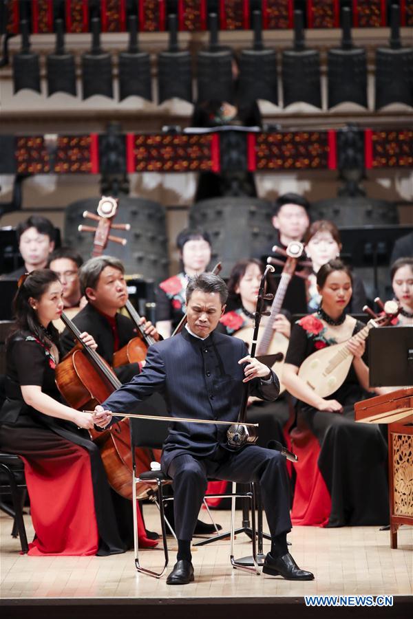 U.S.-NEW YORK-CONCERT-CHINESE ANCIENT CHIME BELLS