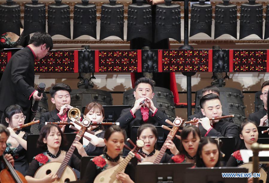 Concert "The Grand Set of Chimebells and Chinese Orchestra Music" held