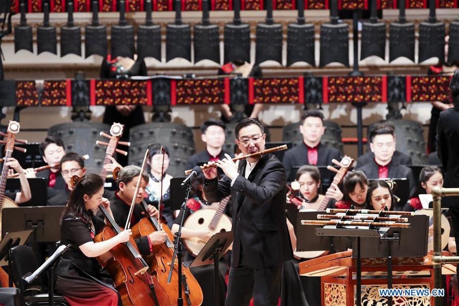 U.S.-NEW YORK-CONCERT-CHINESE ANCIENT CHIME BELLS