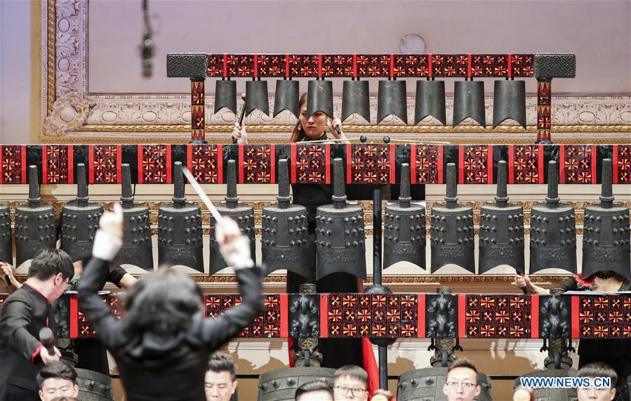 Concert "The Grand Set of Chimebells and Chinese Orchestra Music" held