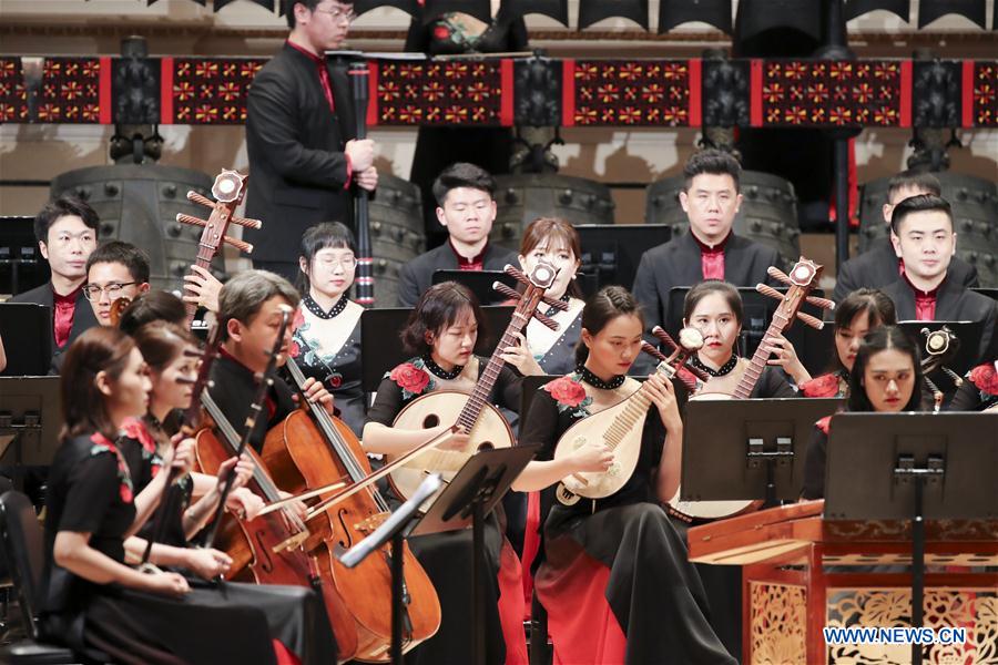 U.S.-NEW YORK-CONCERT-CHINESE ANCIENT CHIME BELLS