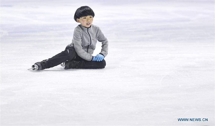 (SP)CHINA-CHANGCHUN-FIGURE SKATING-BOY (CN)