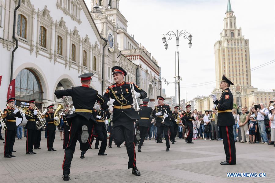 RUSSIA-MOSCOW-CHILDREN'S DAY-CELEBRATION