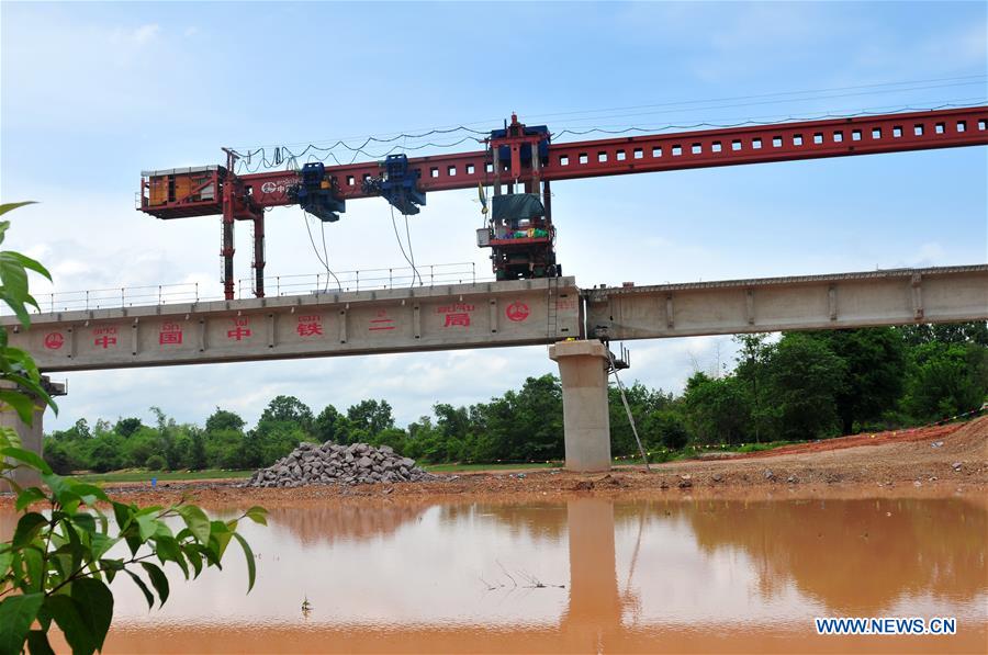 LAOS-NAM KHONE SUPER MAJOR BRIDGE-CONSTRUCTION