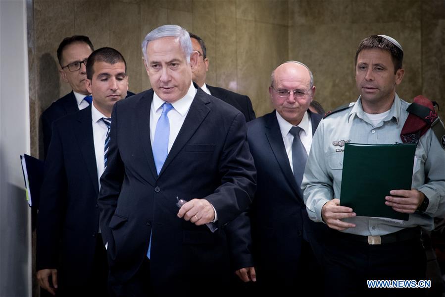 MIDEAST-JERUSALEM-CABINET MEETING