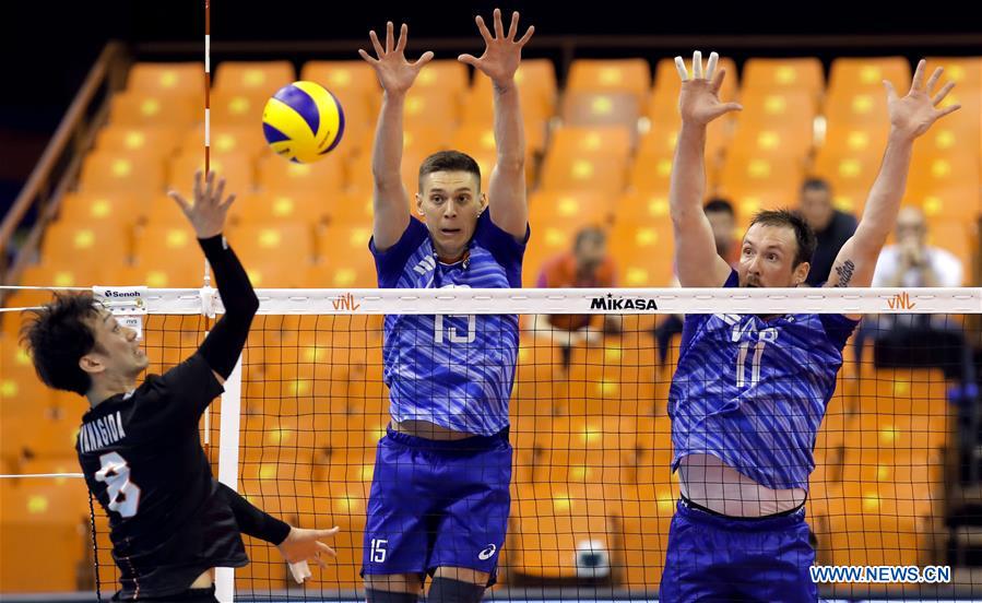 (SP)SERBIA-NOVI SAD-VOLLEYBALL-JAPAN VS RUSSIA