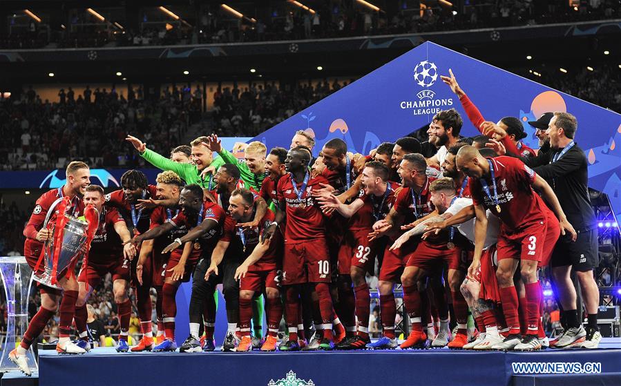 (SP)SPAIN-MADRID-UEFA CHAMPIONS LEAGUE-FINAL-LIVERPOOL VS HOTSPUR
