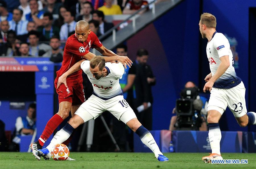 (SP)SPAIN-MADRID-UEFA CHAMPIONS LEAGUE-FINAL-LIVERPOOL VS HOTSPUR