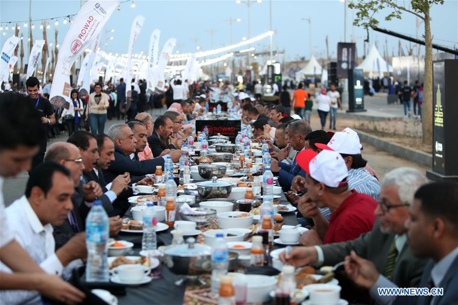 EGYPT-NEW ADMINISTRATIVE CAPITAL-IFTAR