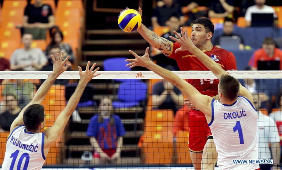 (SP)SERBIA-NOVI SAD-VOLLEYBALL-FRANCE VS SERBIA