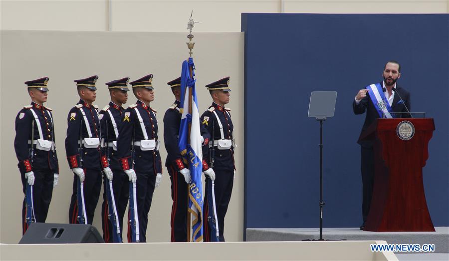 EL SALVADOR-SAN SALVADOR-NEW PRESIDENT-INAUGURATION