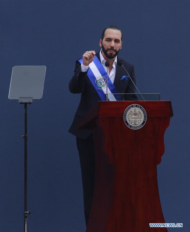 EL SALVADOR-SAN SALVADOR-NEW PRESIDENT-INAUGURATION