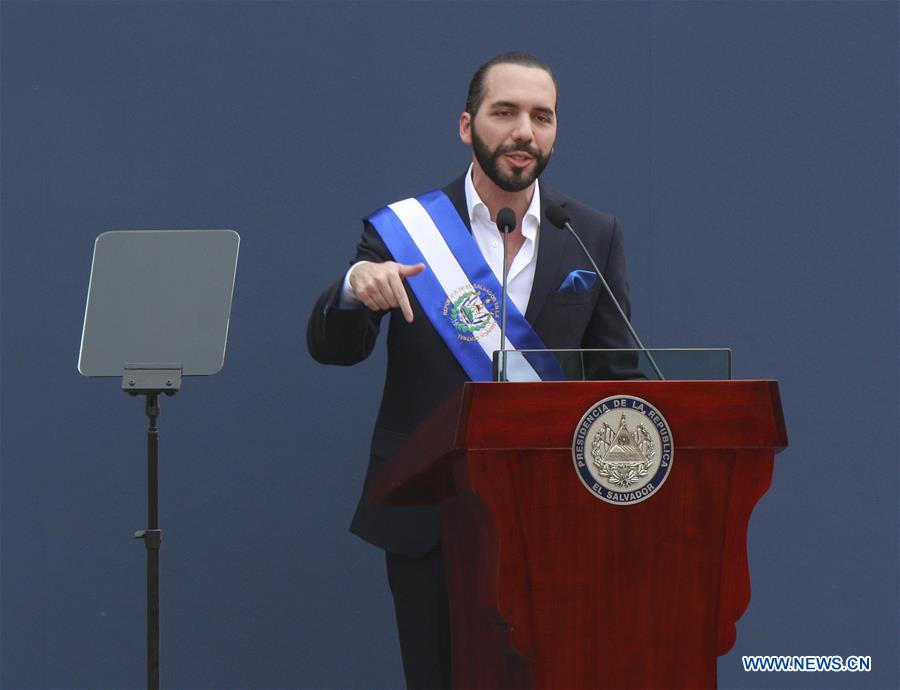 EL SALVADOR-SAN SALVADOR-NEW PRESIDENT-INAUGURATION