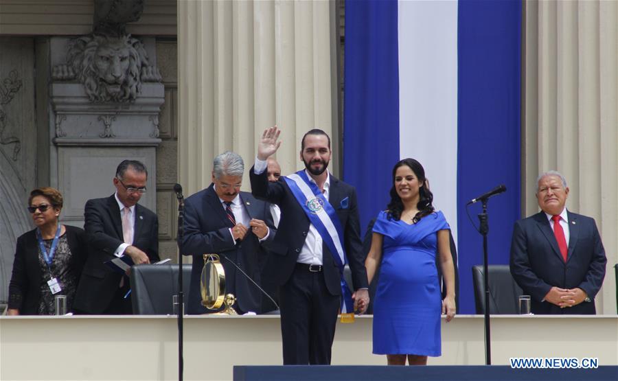 EL SALVADOR-SAN SALVADOR-NEW PRESIDENT-INAUGURATION