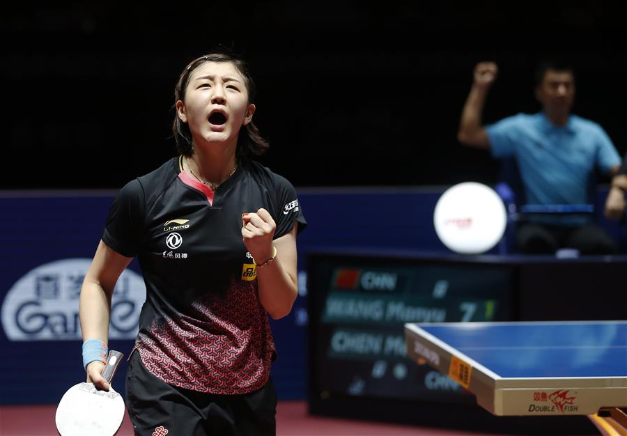 (SP)CHINA-SHENZHEN-TABLE TENNIS-ITTF CHINA OPEN-WOMEN'S FINAL (CN)
