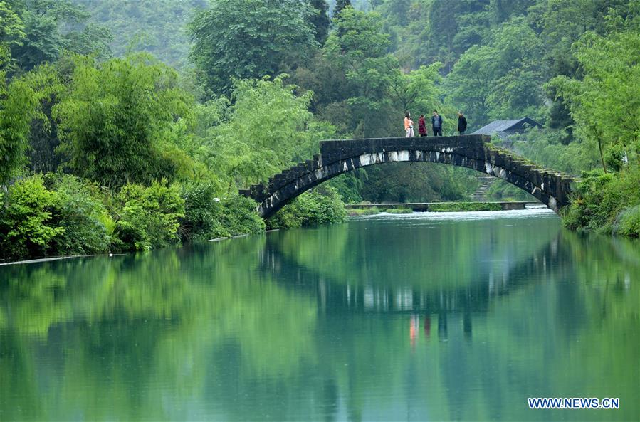 #CHINA-HUBEI-XUAN'EN COUNTY-ARCH STONE BRIDGE (CN)