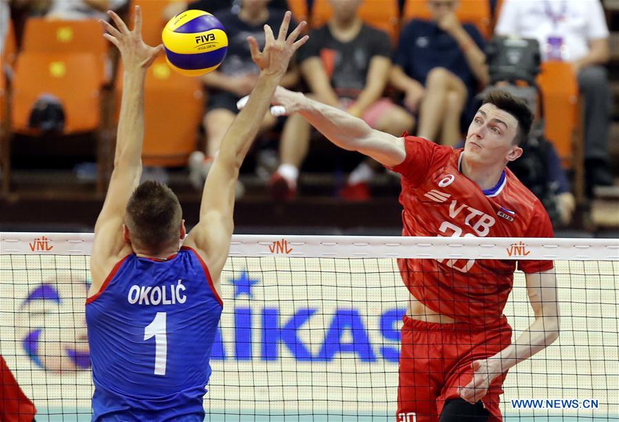 (SP)SERBIA-NOVI SAD-VOLLEYBALL-NATIONS LEAGUE-RUSSIA VS SERBIA