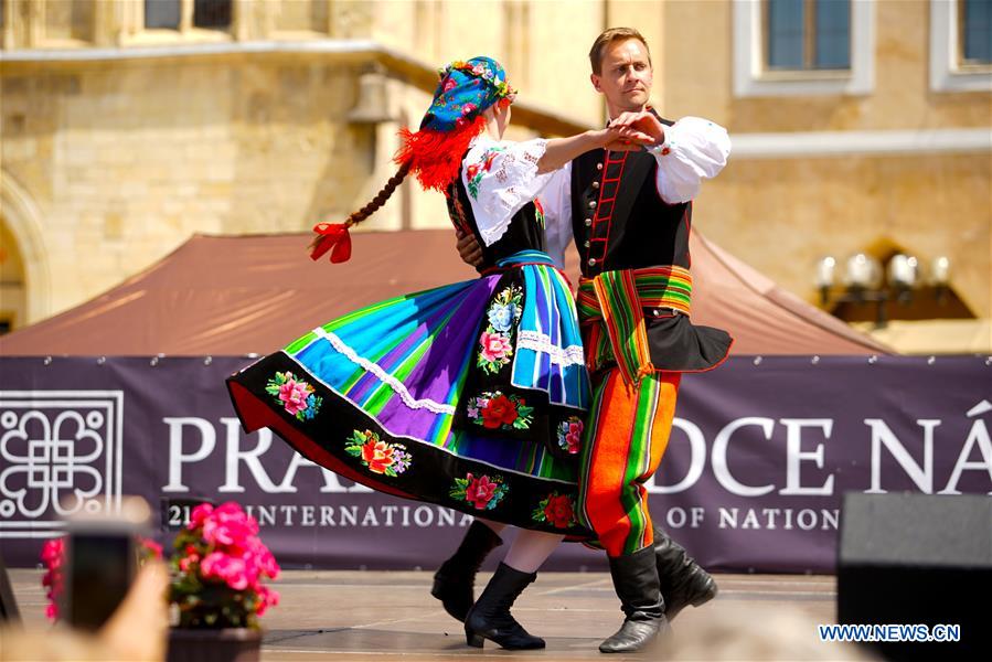 CZECH REPUBLIC-PRAGUE-HEART OF NATIONS-ART FESTIVAL