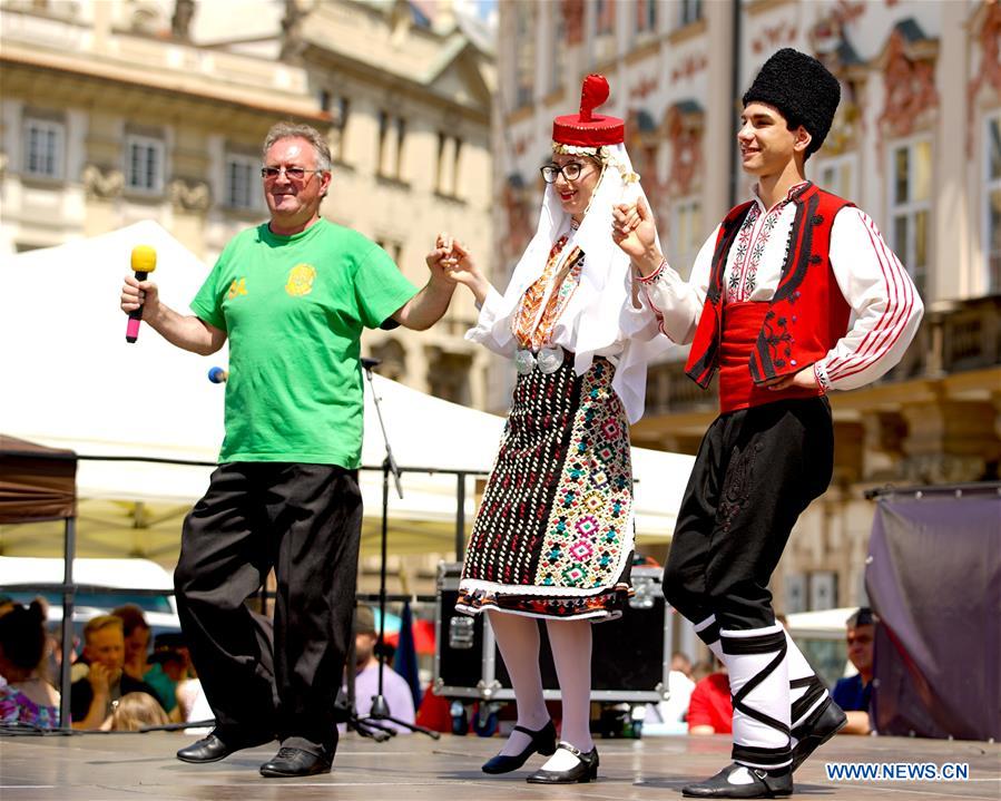 CZECH REPUBLIC-PRAGUE-HEART OF NATIONS-ART FESTIVAL