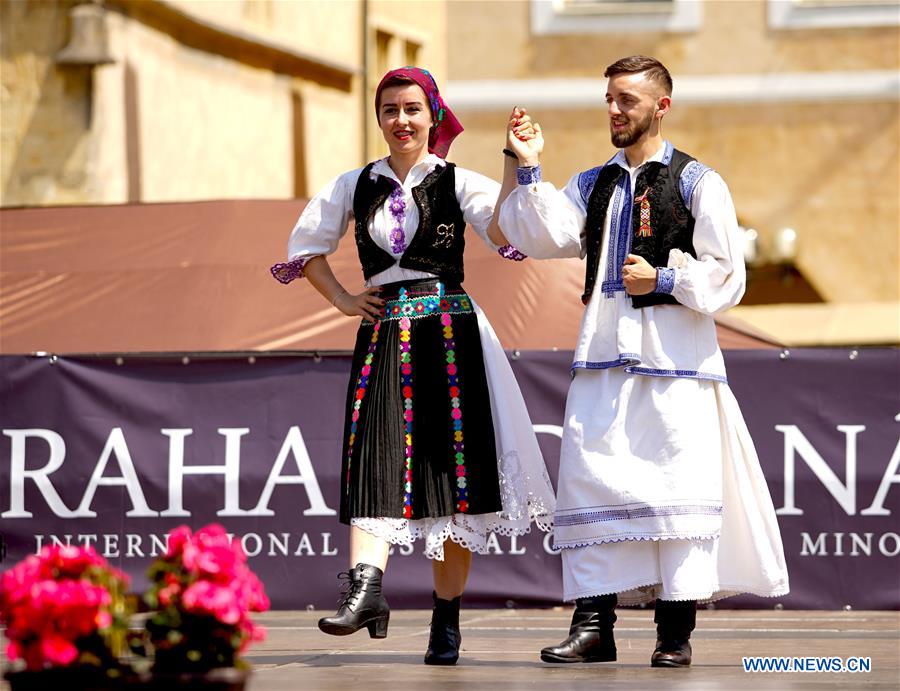 CZECH REPUBLIC-PRAGUE-HEART OF NATIONS-ART FESTIVAL