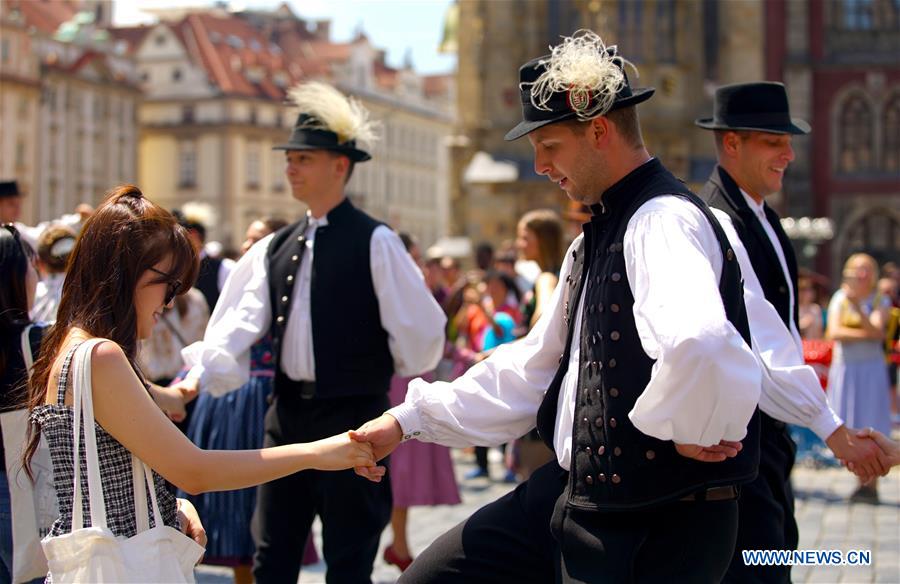 CZECH REPUBLIC-PRAGUE-HEART OF NATIONS-ART FESTIVAL
