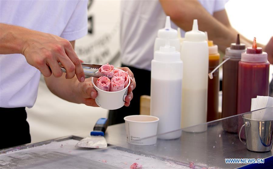 CZECH REPUBLIC-PRAGUE-ICE CREAM FESTIVAL