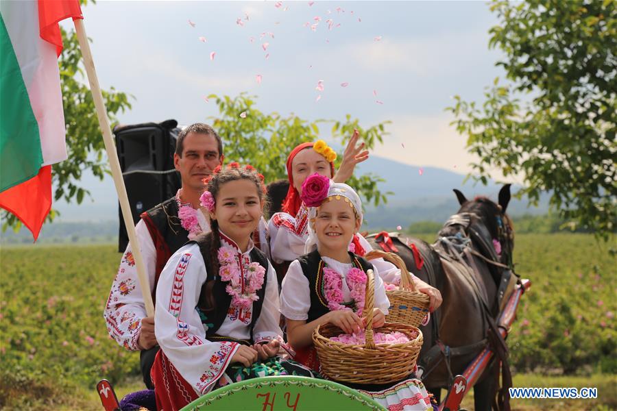 BULGARIA-KAZANLAK-ROSE FESTIVAL