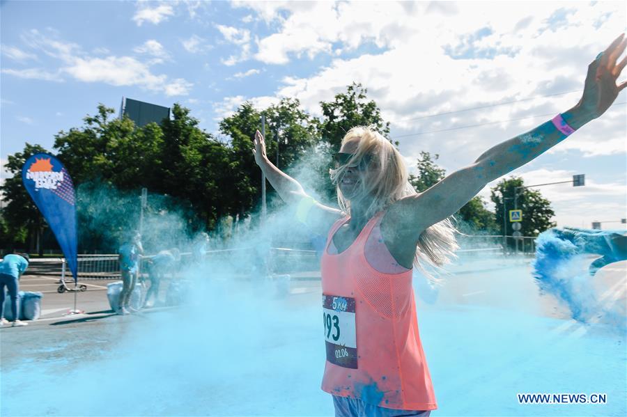 (SP)RUSSIA-MOSCOW-COLOR RUN